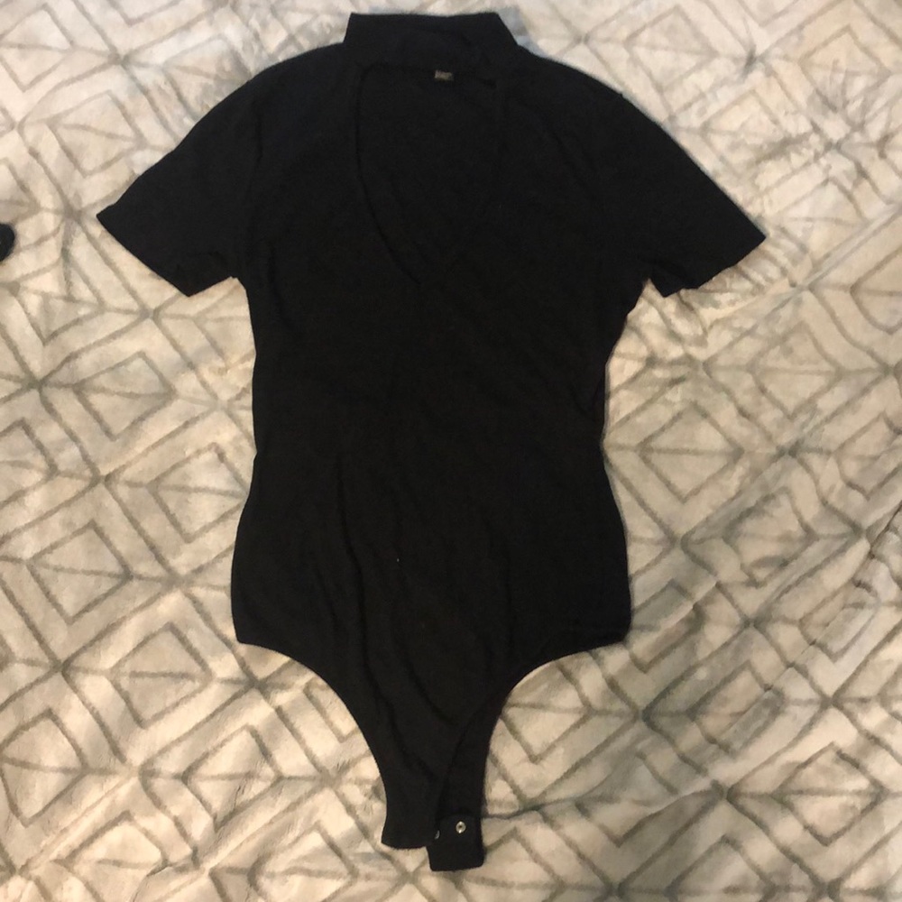 Black Forever 21 Bodysuit